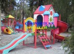 Cầu trượt liên  hoàn ngoài trời