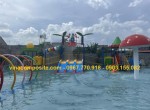 Nhà chơi liên hoàn máng trượt nước