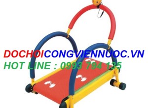 Thiết bị chạy bộ tại chỗ, dụng cụ tập gym mẫu giáo