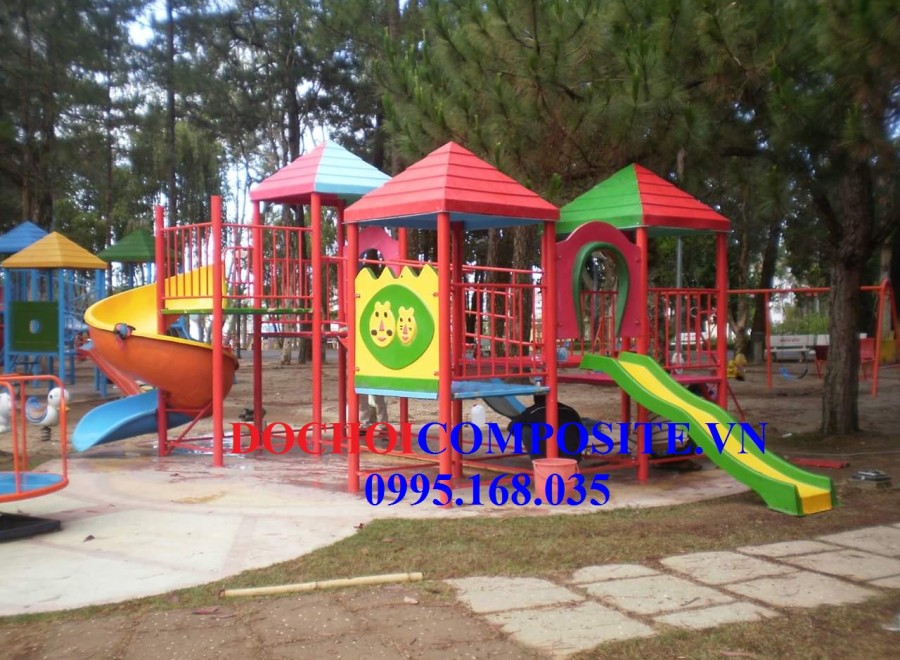 Cầu trượt liên hoàn trẻ em