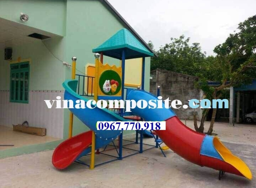 Cầu tuột nhiều dạng chơi trẻ em