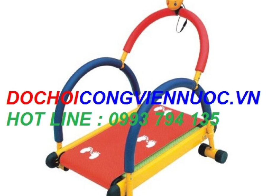 Thiết bị chạy bộ tại chỗ, dụng cụ tập gym mẫu giáo